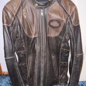 Harley-Davidson Two-Tone Leather Jacket